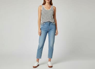 hm bluzka z odkrytymi ramionami: H&M, Top damski, rozmiar M — 7