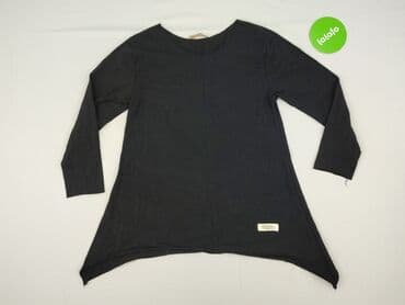 bluzka z dlugim rekawem czarna: Tunika damska, rozmiar S — 2