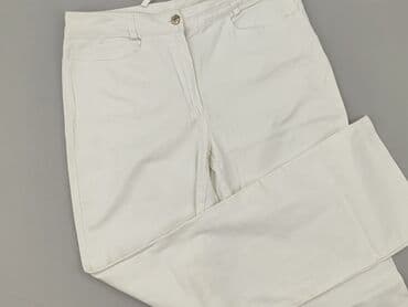 Material trousers for women, size XL (EU 42)