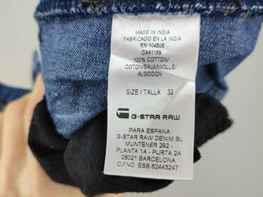 buty crosshatch: G-Star Raw, 3/4 length trousers for men, size L — 4