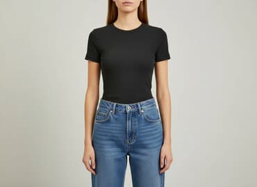 koszulki mon: Monki, T-shirt damski, rozmiar 2XS — 1