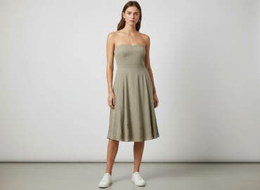 sukienki beżowe midi: More & More, Sukienka damska, rozmiar S — 7