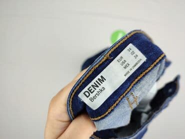 czarne jeansy bershka: Bershka, Jeansy damskie, rozmiar XS — 4