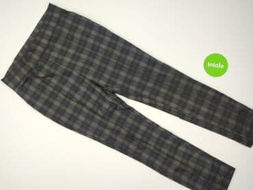 spodnie piżamowe w kratę damskie: C&A, Spodnie materiałowe damskie, rozmiar XL — 2