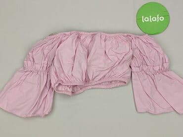 bluzki przezroczyste: Bershka, Top damski, rozmiar XS — 3