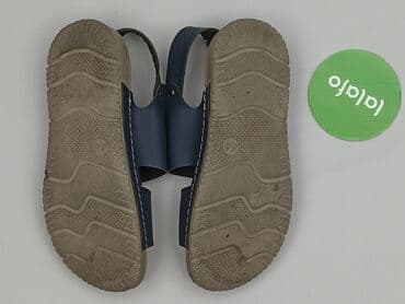 czerwone sandały na słupku ccc: Sandały męskie, 44 — 4