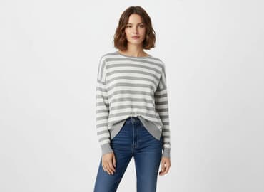 mango sweter w paski: Mango, Sweter damski, rozmiar M — 1