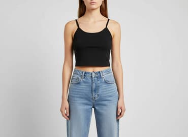 zara bluzki basic: Zara, Top damski, rozmiar S — 6