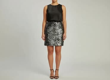 bluzka do cekinowej spódnicy: Esmara, Spódnica damska, rozmiar XL — 7