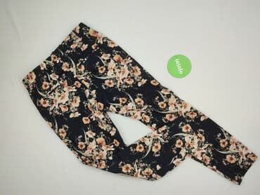 duże rozmiary ekskluzywne sukienki plus size: H&M, Spodnie materiałowe damskie, rozmiar L — 3