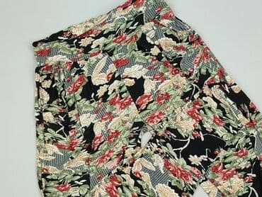 legginsy damskie kwiaty: Spodnie materiałowe damskie, rozmiar M — 1