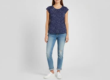 koszulka z gołębiem allegro: Holly & Whyte, T-shirt damski, rozmiar S — 6