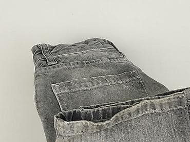 cropped blue jeans: Bershka, Jeansy damskie, rozmiar S — 6