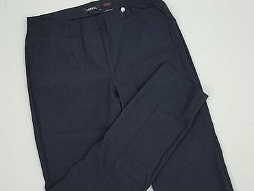 barrel jeans: Spodnie materiałowe damskie, rozmiar M — 1