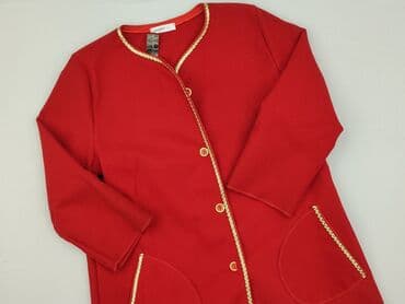 marynarka czerwona: Narzutka damska, XL — 1