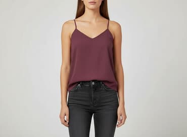 bluzka z przekładanym dekoltem: River Island, Women's blouse, size M — 1