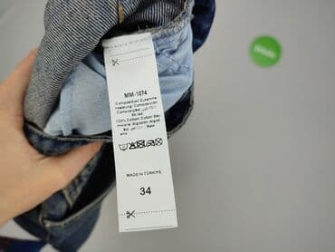 spodnie jeansy z wysokim stanem: Jeansy damskie, rozmiar XS — 5