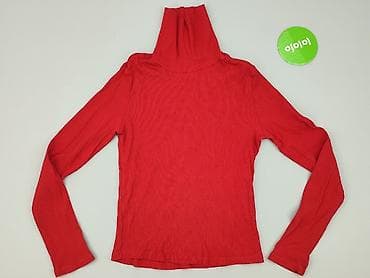 czerwone bluzeczki: Sinsay, Golf damski, rozmiar L — 2