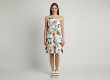 długa sukienka krzyżówka: Sukienka damska, rozmiar S — 1