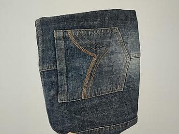 pull and bear mom fit jeans: Niebieski Księżyc, Spódnica damska, rozmiar M — 5