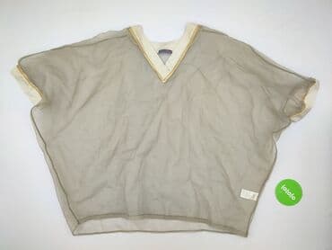 dodatki do beżowej sukienki: Bluzka damska, rozmiar 4XL — 2