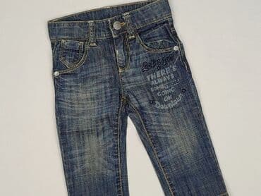 spodnie despacito: Denim pants, Benetton, 6-9 months, condition - Perfect — 1