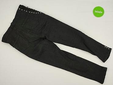 modne leginsy: Queen Hearts, Spodnie materiałowe damskie, rozmiar XL — 3