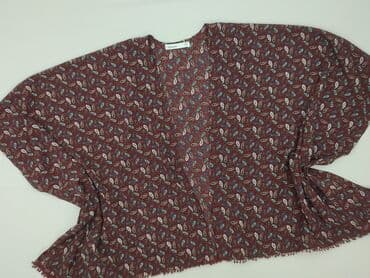 czerwona kurtka damska reserved: Subdued, Ponczo damskie, rozmiar One size — 1