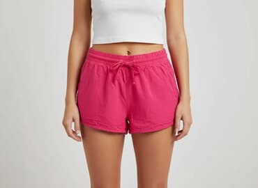 szorty damskie fuksja: Denim Co, Szorty damskie, rozmiar S — 6