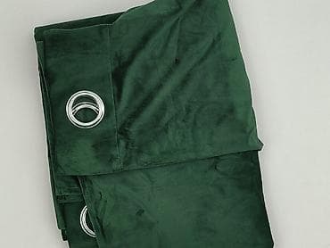 Dom i ogród: Zasłona welurowa na przelotkach – butelkowa zieleń - Materiał: 100% — 1