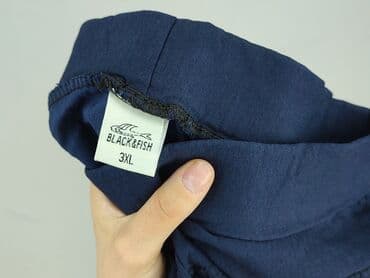 Women: Black, 3/4 Trousers for women, size 3XL (EU 46) — 5