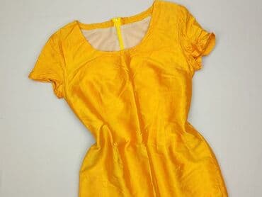 shein zolta sukienka: Sukienka damska, rozmiar S — 1