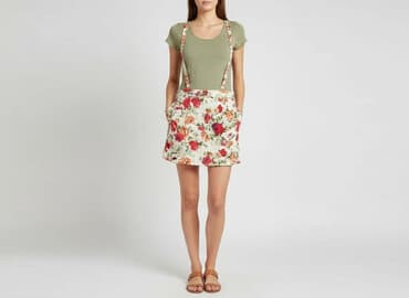 kurtka jeansowa khaki damska: Denim Co, Kombinezon damski, rozmiar S — 7