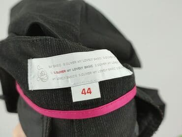 Women: S.Oliver, Material trousers for women, 2XL — 5