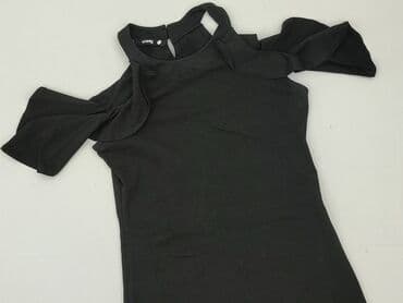 czarna sukienka z długim rękawem sinsay: Sinsay, Sukienka damska, rozmiar M — 1