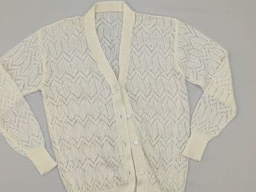 sweter z dekoltem v: Kardigan damski, rozmiar M — 1