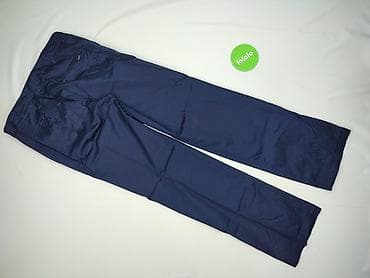 washed blue jeans: Mango, Spodnie materiałowe damskie, rozmiar L — 3