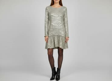 długa obcisła sukienka: Women`s dress, size S — 1
