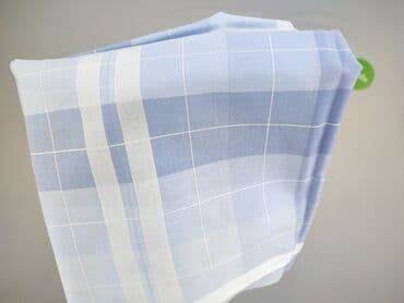 trzymacz koszuli: Obrus 88 x 88, kolor - Błękitny, stan - Bardzo dobry — 4