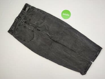 bordowe woskowane spodnie: Bershka, Jeansy dla mężczyzn, XL — 3