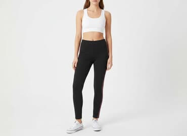 legginsy damskie bordowe: Beloved, Legginsy rozmiar S — 7