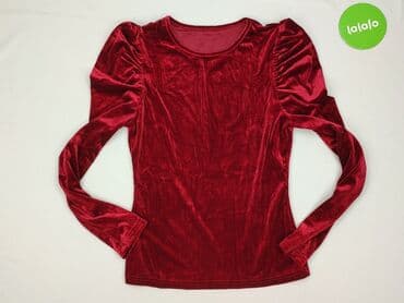 bluzka damska welurowa: Bluzka damska, rozmiar S — 2