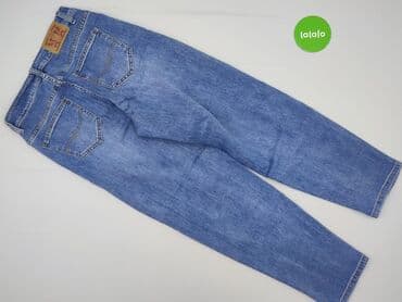 jeansy z asymetrycznym zapieciem: DENIM JEANS, Jeansy damskie, rozmiar M — 3