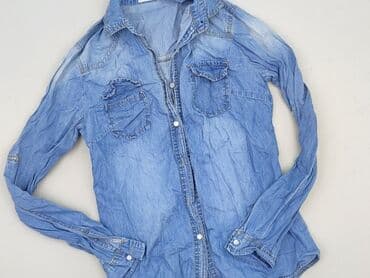 sukienka z denimu: Denim, Koszula damska, M — 1