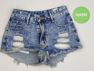 spodenki biale: Shein, Szorty damskie, rozmiar S — 3