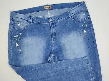 spodnie jeansy plus size: Janina, Jeansy damskie, rozmiar 7XL — 1