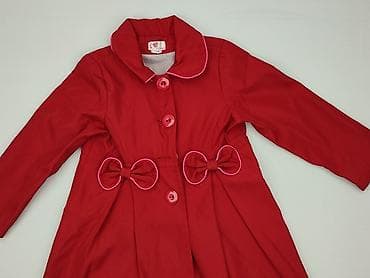 bluzka z kotkami: Płaszcz, 4-5 lat, 104-110 cm, stan - Bardzo dobry — 1
