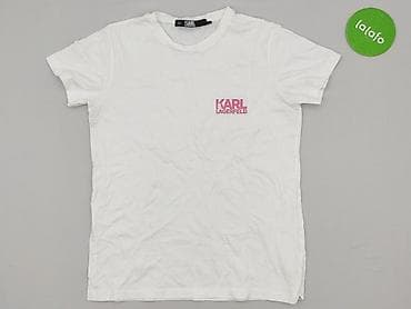 buty lampert: Karl Lagerfeld, T-shirt damski, rozmiar S — 2
