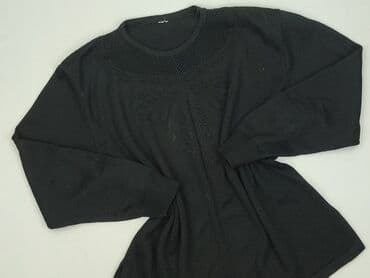 czarny sweter: Sweter damski, rozmiar XL — 1