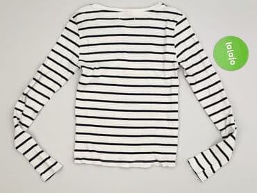 biała bluza pull bear: Sinsay, Bluzka damska, rozmiar M — 3